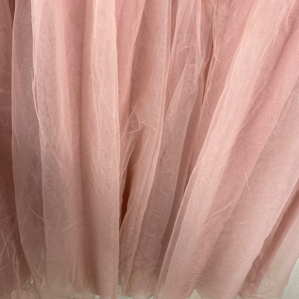 Azazie Dress Bridesmaid Mother Of The Bride Sleeveless Dusty Rose Sz A30 NWT - Picture 13 of 16